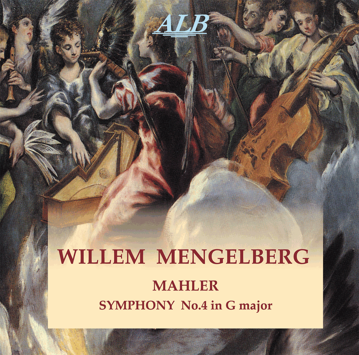 ALB02,メンゲルベルク,アムステルダム・コンセルトヘボウ管弦楽団,Ｊ・ヴィンセント,マーラー 交響曲第４番
