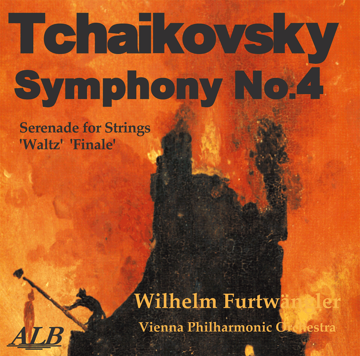 ALB15,フルトヴェングラー,ウィーン・フィルハーモニー管弦楽団,チャイコフスキー 交響曲第４番,チャイコフスキー 弦楽セレナード